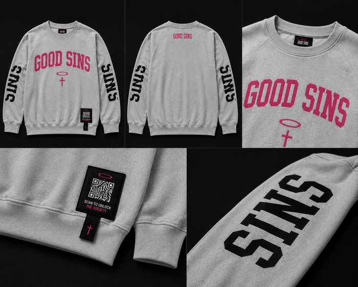 HEAVEN CAN WAIT Crewneck